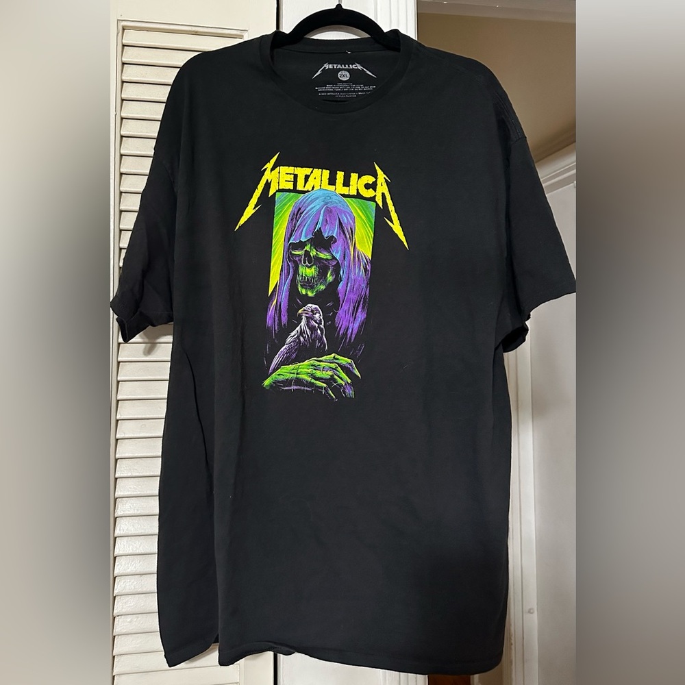Unisex Metallica short sleeve Tshirt
